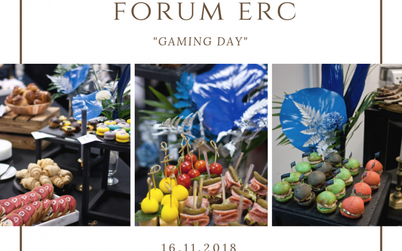 Обслуживание мероприятия Форум ERC «GAMING DAY»