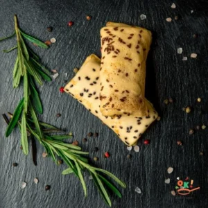 Млинці солоні з м'ясом