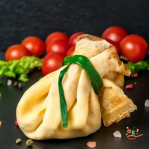 Мішечок з млинця з жульєном