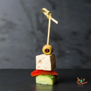 Канапе овочеве з сиром тофу