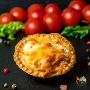 Кіш лорен з шинкою і шпинатом