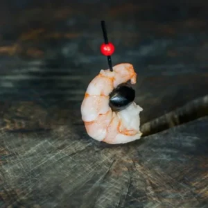 Тигрова креветка з оливою