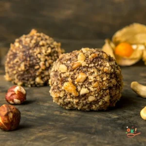 Шоколадні кульки в горіхах